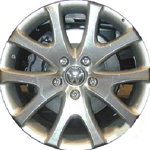 Volkswagen Touareg wheel ALYVY47 silver machined